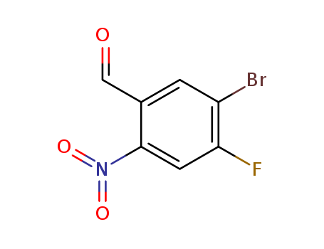 5-BroMo-4-fluoro-2-nitrobenzaldehyde