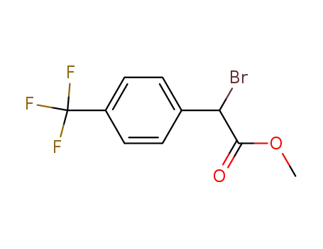 α-bromo-(4-(trifluoromethyl)phenyl)acetic acid methyl ester