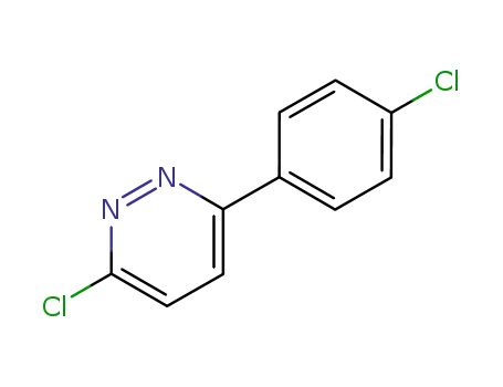 Molecular Structure of 58059-29-3 (3-CHLORO-6-(4-CHLOROPHENYL)-PYRIDAZINE)