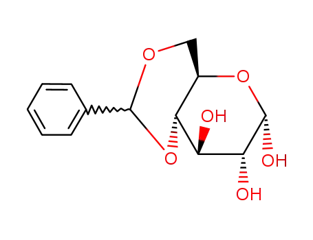 Molecular Structure of 25152-90-3 (benzylidene glucose)