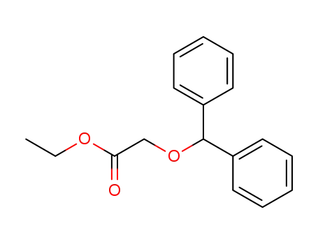 Acetic acid, (diphenylmethoxy)-, ethyl ester
