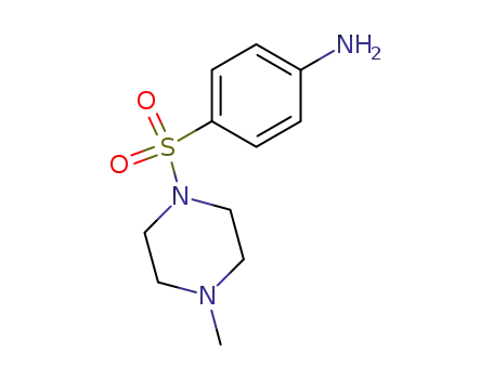 Molecular Structure of 21623-68-7 (4-[(4-Methylpiperazine-1-)sulfonyl]aniline)