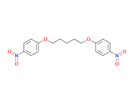 Benzene, 1,1'-[1,5-pentanediylbis(oxy)]bis[4-nitro- CAS No  14467-60-8