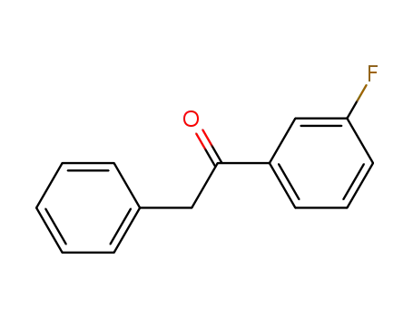 Molecular Structure of 40281-50-3 (3'-FLUORO-2-PHENYLACETOPHENONE)