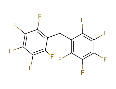 Molecular Structure of 5736-46-9 (Bis(pentafluorophenyl)methane)