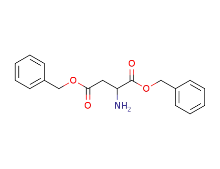 Molecular Structure of 4079-61-2 (dibenzyl 2-aMinosuccinate)