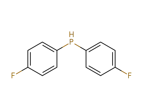 Molecular Structure of 25186-17-8 (Bis(4-fluorophenyl)phosphine)