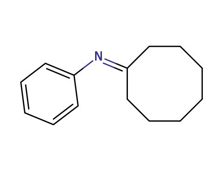 Benzenamine, N-cyclooctylidene-