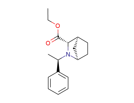 2-Azabicyclo[2.2.1]heptane-3-carboxylic acid, 2-[(1R)-1-phenylethyl]-,
ethyl ester, (1R,3S,4S)-