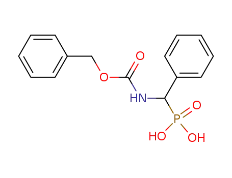 α-(N-benzyloxycarbonyl)amino-benzylphosphonic acid