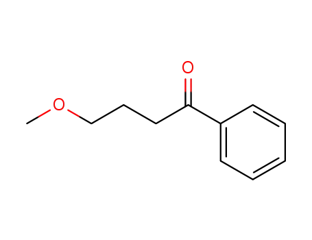 Molecular Structure of 34904-87-5 (1-Butanone, 4-methoxy-1-phenyl-)