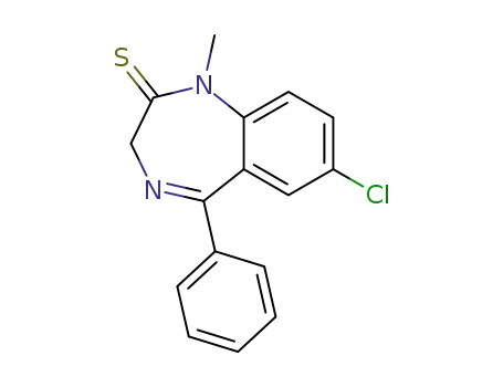Molecular Structure of 2898-13-7 (Sulazepam)