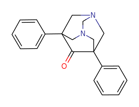 5,7-Diphenyl-1,3-diazatricyclo[3.3.1.13,7]decan-6-one