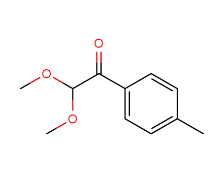 Molecular Structure of 54149-77-8 (Ethanone, 2,2-dimethoxy-1-(4-methylphenyl)-)
