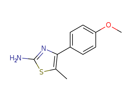 2-Thiazolamine,4-(4-methoxyphenyl)-5-methyl-