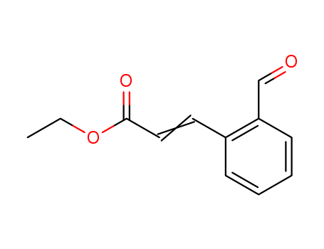 2-Propenoic acid,3-(2-formylphenyl)-, ethyl ester