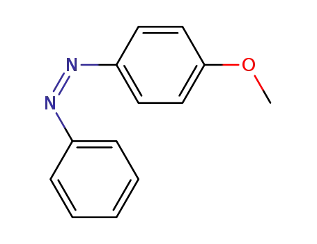 Molecular Structure of 15516-72-0 ((Z)-4-Methoxyazobenzene)