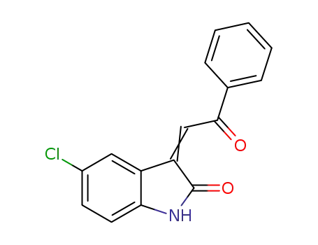 5-chloro-3-(2-oxo-2-phenylethylidene)indolin-2-one