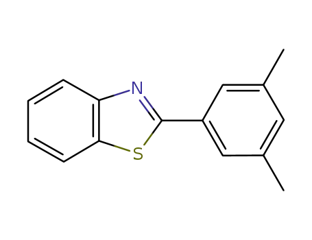 Molecular Structure of 152355-90-3 (2-(3,5-dimethylphenyl)benzo[d]thiazole)