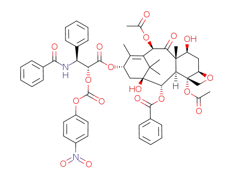 Molecular Structure of 294172-97-7 (2’-(4-nitrophenoxycarbonyl)paclitaxel)
