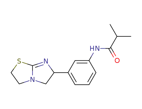 Propanamide,
2-methyl-N-[3-(2,3,5,6-tetrahydroimidazo[2,1-b]thiazol-6-yl)phenyl]-