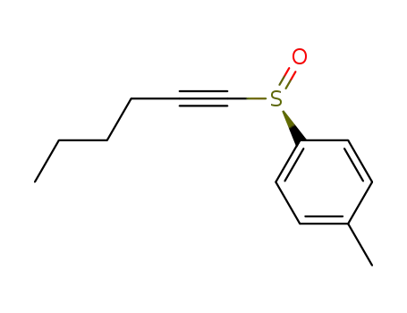 Benzene, 1-(1-hexynylsulfinyl)-4-methyl-, (S)-