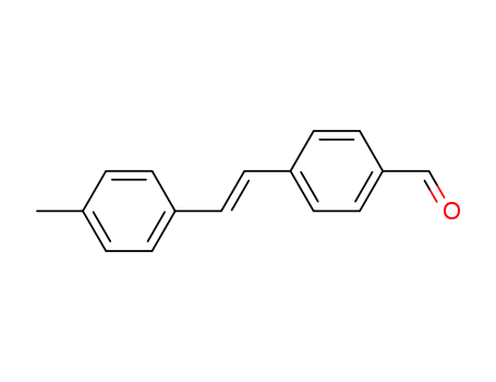 Benzaldehyde, 4-[(1E)-2-(4-methylphenyl)ethenyl]-