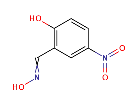 Molecular Structure of 1595-15-9 (2-HYDROXY-5-NITROBENZALDEHYDE OXIME)