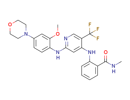 PND-1186(VS-4718);SR-2156;2-(2-(2-methoxy-4-morpholinophenylamino)-5-(trifluoromethyl)pyridin-4-ylamino)-N-methylbenzamide