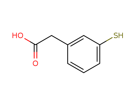 Benzeneacetic acid, 3-mercapto-