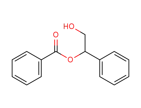 Molecular Structure of 53574-78-0 (1,2-Ethanediol, 1-phenyl-, 1-benzoate)