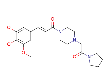 Molecular Structure of 88197-50-6 ((Z)-Cinepazide)