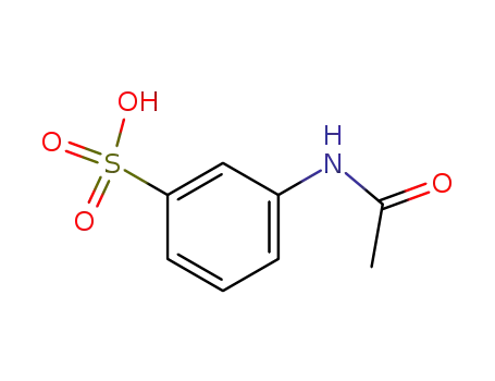Molecular Structure of 54981-39-4 (Benzenesulfonic acid, 3-(acetylamino)-)