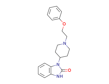 2H-Benzimidazol-2-one,1,3-dihydro-1-[1-(2-phenoxyethyl)-4-piperidinyl]- cas  5322-53-2