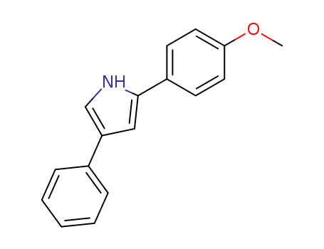 Molecular Structure of 861033-77-4 (2-(P-METHOXYPHENYL)-4-PHENYLPYRROLE)