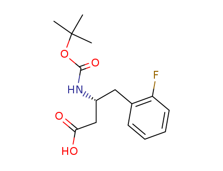 Boc-(S)-3-amino-4-(2-fluorophenyl)-butyric acid