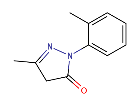 3H-Pyrazol-3-one,2,4-dihydro-5-methyl-2-(2-methylphenyl)- cas  29211-55-0