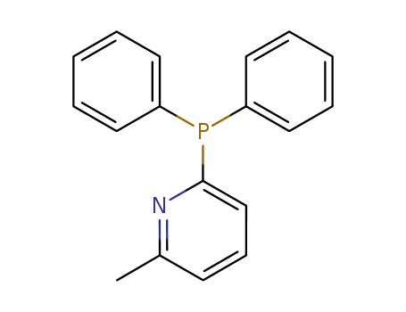 Molecular Structure of 132682-77-0 (2-DIPHENYLPHOSPHINO-6-METHYLPYRIDINE)