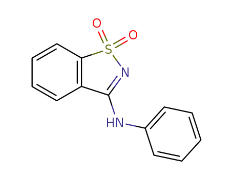 1,1-dioxo-N-phenyl-1,2-benzothiazol-3-amine