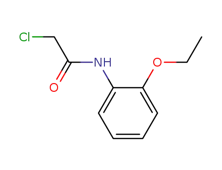 Molecular Structure of 21118-77-4 (2-chloro-N-(2-ethoxyphenyl)acetamide)