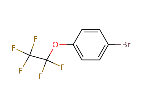 Molecular Structure of 56425-85-5 (Benzene, 1-bromo-4-(pentafluoroethoxy)-)