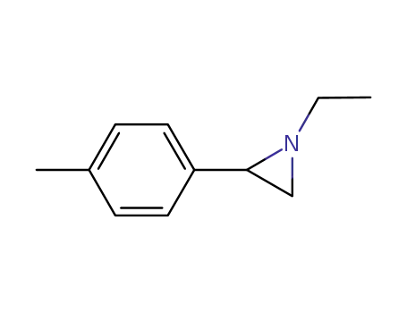 Molecular Structure of 1254587-97-7 (1-ethyl-2-(4-methylphenyl)aziridine)