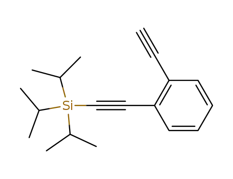 Silane, [(2-ethynylphenyl)ethynyl]tris(1-methylethyl)-