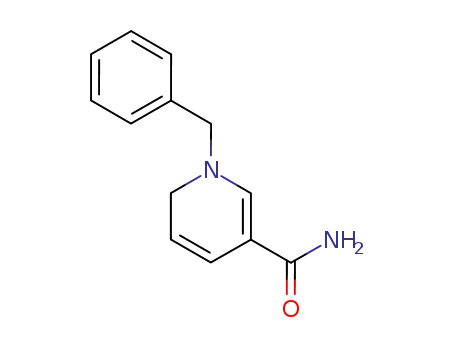 Molecular Structure of 2288-38-2 (3-Pyridinecarboxamide, 1,6-dihydro-1-(phenylmethyl)-)