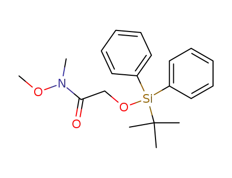 2-((tert-Butyldiphenylsilyl)oxy)-N-methoxy-N-methylacetamide