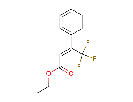 2-Butenoic acid, 4,4,4-trifluoro-3-phenyl-, ethyl ester, (2Z)-