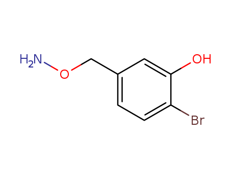 Phenol,5-[(aminooxy)methyl]-2-bromo-