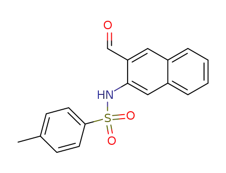 Benzenesulfonamide, N-(3-formyl-2-naphthalenyl)-4-methyl-
