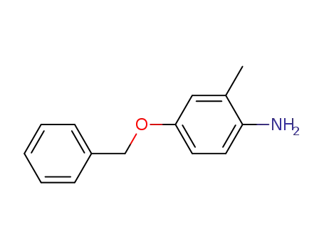 Molecular Structure of 4792-60-3 (4-(BENZYLOXY)-2-METHYLANILINE)