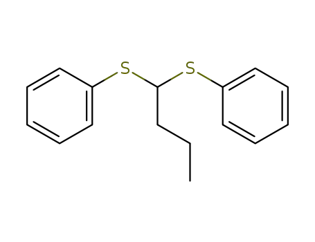 Molecular Structure of 64269-39-2 (Benzene, 1,1'-[butylidenebis(thio)]bis-)